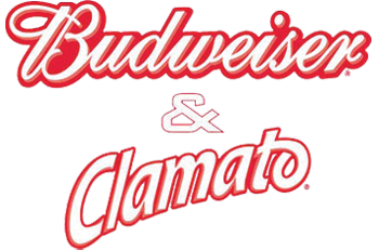 Budweiser & Clamato red logo