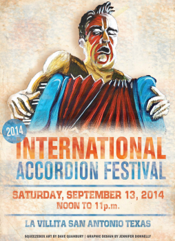 International Accordian Festival flyer
