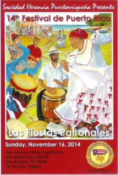 14th festival de peurto rico flyer