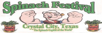 spinach festival banner