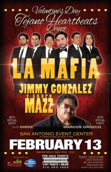 valentines day la mafia flyer