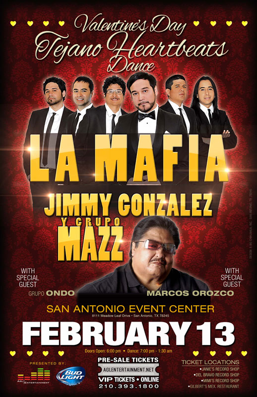 Bud Light Presents La Mafia Concert Silver Eagle Distributors Houston