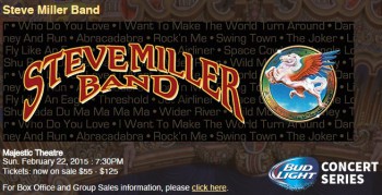 Steve Miller Band bud light concert series