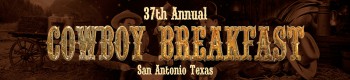 37th annual cowboy breakfast banner
