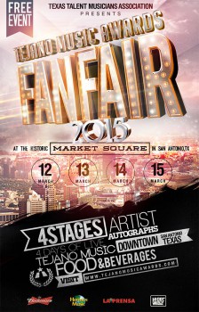 tejano music awards fan fair banner