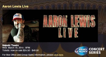 aaron lewis live bud light concert series
