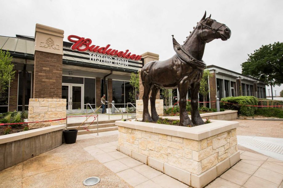 Budweiser Tasting Room Exterior