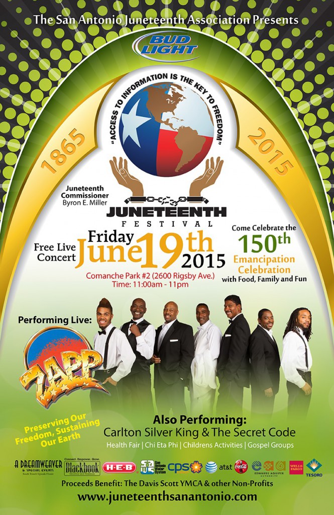Juneteenth San Antonio Poster