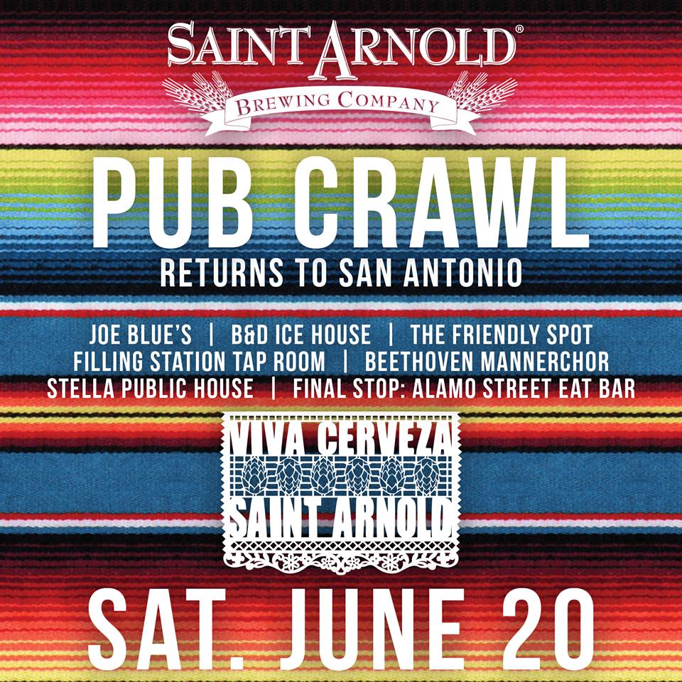 Saint Arnold Pub Crawl