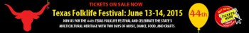 Texas Folklife Festival: June 13-14, 2015