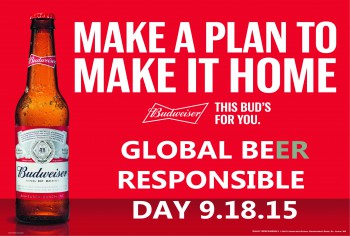 Budweiser Banner: Global Responsibility Day