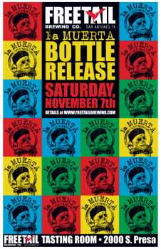 LaMuerta Bottle Release Poster
