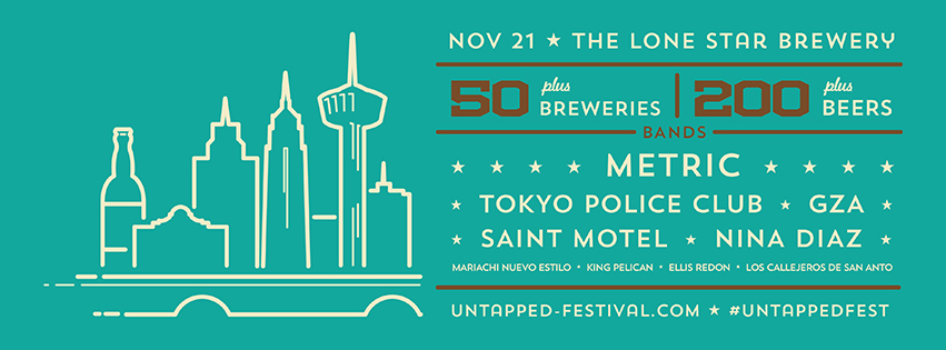 untapped festival banner