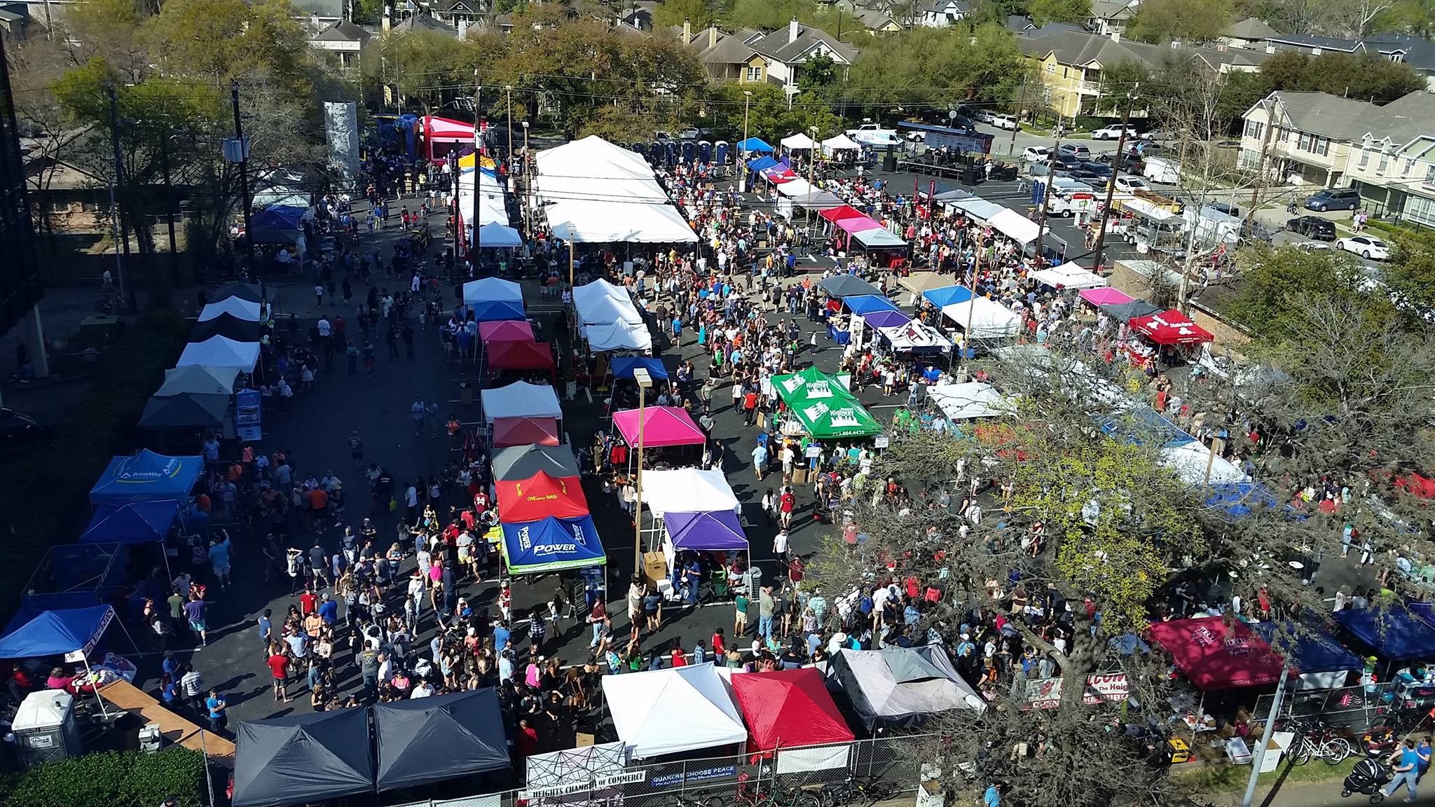 Heights Crawfish Festival Silver Eagle Distributors Houston