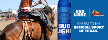 Bud Light and San Antonio Rodeo graphic