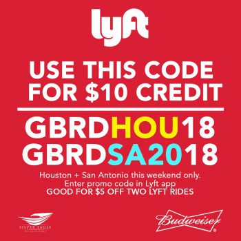 Lyft and Budweiser partnership graphic