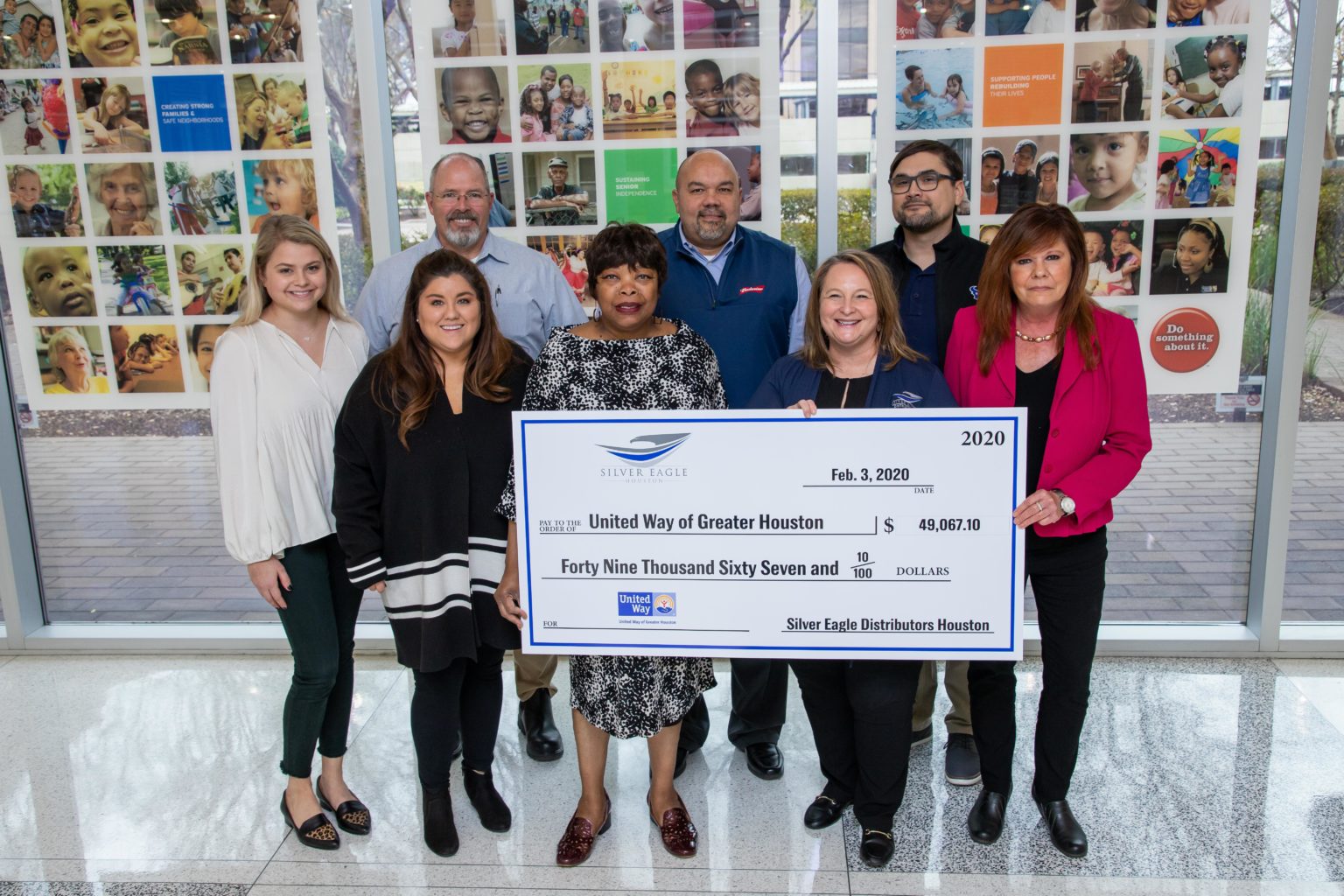 Community Outreach Silver Eagle Distributors Houston